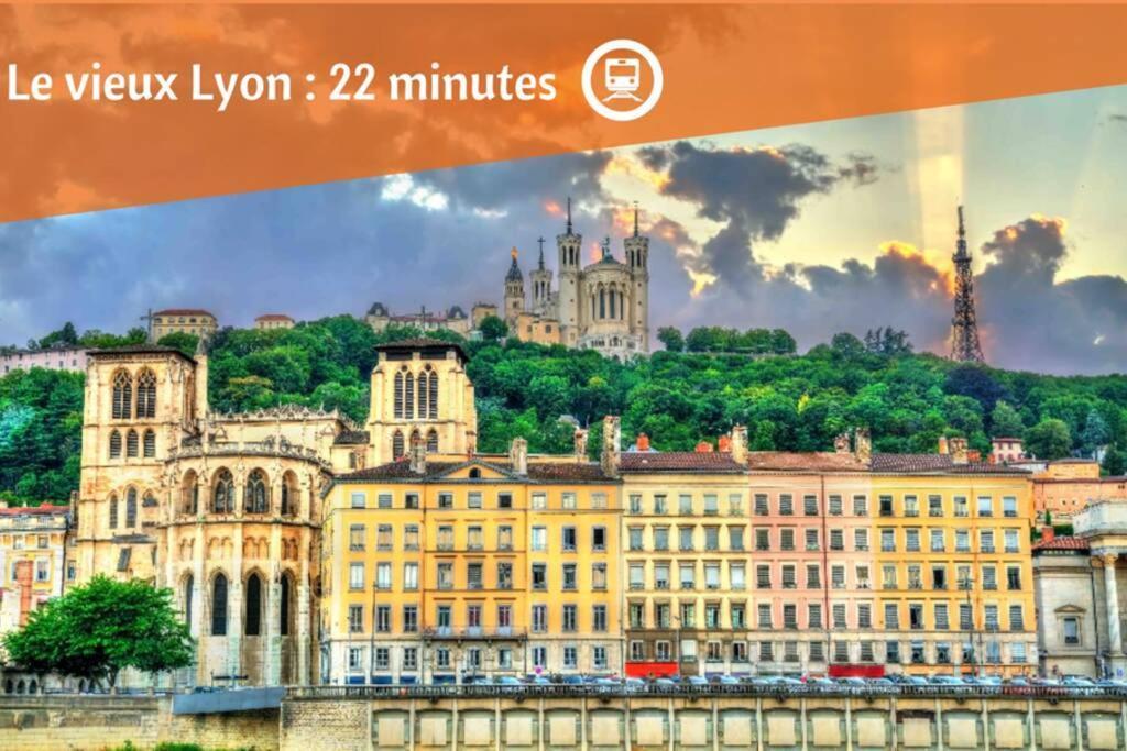 빌뢰르반 Lyon Premium - Happy 70'S 아파트 외부 사진